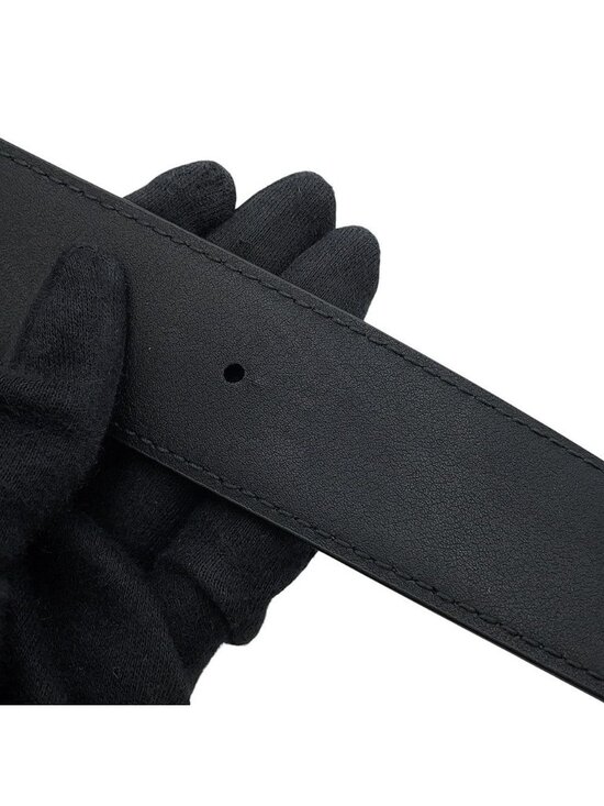 Balenciaga Belt BB Buckle Leather 80 Black main image 5